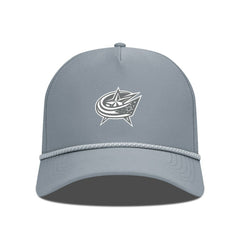 Columbus Blue Jackets Levelwear Gordon Slate & Snow Rope Adjustable Hat - Gray Hats