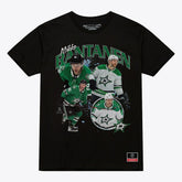 Mikko Rantanen Dallas Stars Mitchell & Ness Player Collage T-Shirt - Black T-shirts