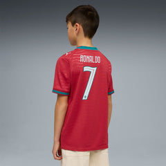 Cristiano Ronaldo Portugal National Team Youth 2026 Home Replica Jersey - Red outlet