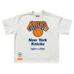 New York Knicks Team City Collection Premium T-Shirt - Cream shop