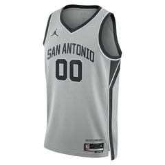 San Antonio Spurs Jordan Brand Unisex Swingman Custom Jersey - Statement Edition - Silver for sale