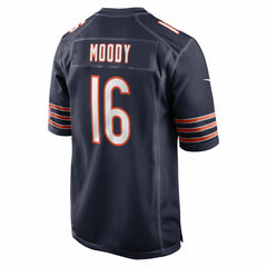 Jake Moody Chicago Bears Team Game Jersey - Navy on sale