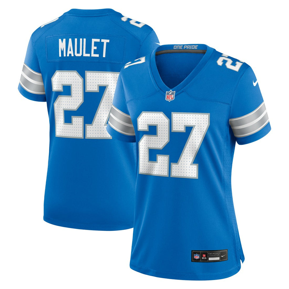 Arthur Maulet Detroit Lions Women's Team Game Jersey - Blue sale