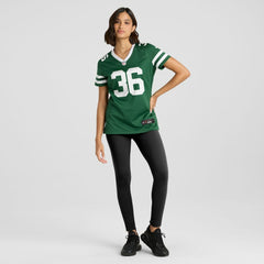 Khalil Herbert New York Jets Women's Team Game Jersey - Legacy Green on sale