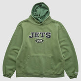 New York Jets Reebok 2000s Pullover Sweatshirt - Green Vintage cheap