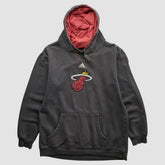 Miami Heat 2000s Pullover Sweatshirt - Charcoal Vintage shop