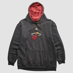 Miami Heat 2000s Pullover Sweatshirt - Charcoal Vintage shop