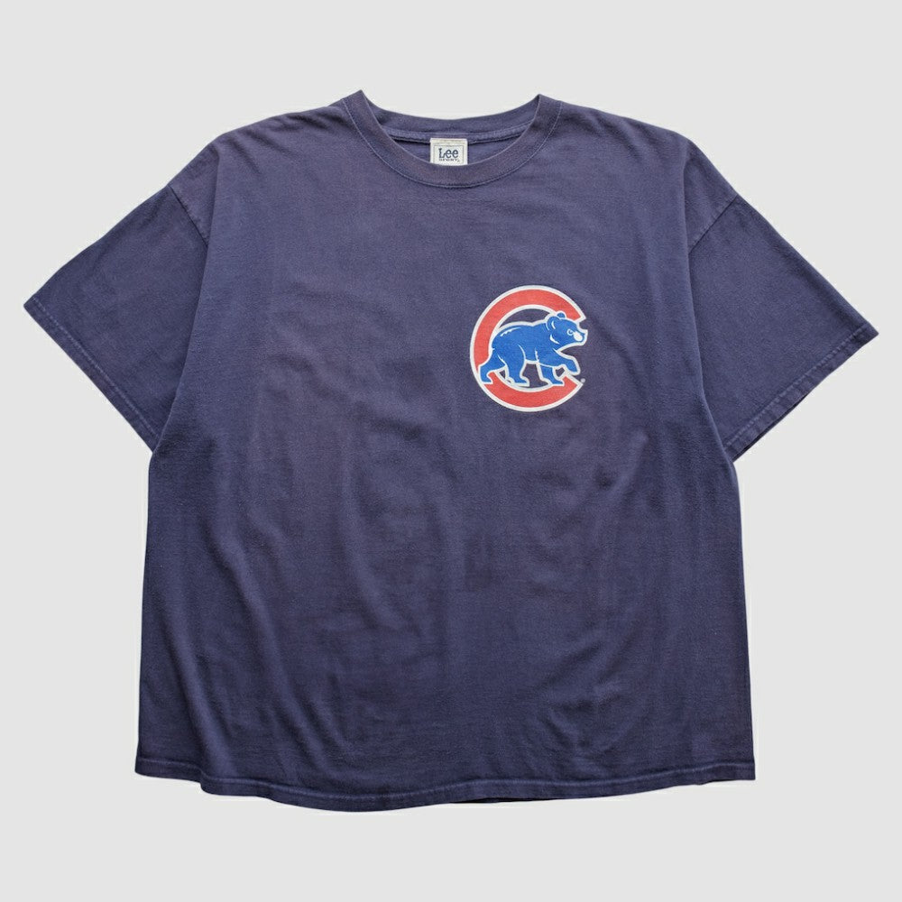 Chicago Cubs Lee Apparel 2000s T-Shirt Navy Vintage