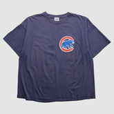 Chicago Cubs Lee Apparel 2000s T-Shirt Navy Vintage