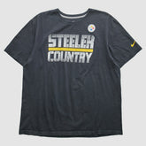 Pittsburgh Steelers 2010s T-Shirt - Black Vintage sale