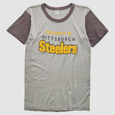 Pittsburgh Steelers Trench 80s T-Shirt - Heather Gray Vintage online