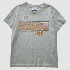 Cincinnati Bengals Reebok 2005 T-Shirt - Gray Vintage sale