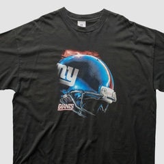 New York Giants NFL 2000s T-Shirt - Black Vintage for sale