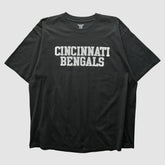 Cincinnati Bengals Reebok 2000s T-Shirt - Black Vintage for sale