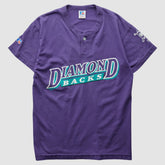 Arizona Diamondbacks Russell 2000s T-Shirt Purple Vintage