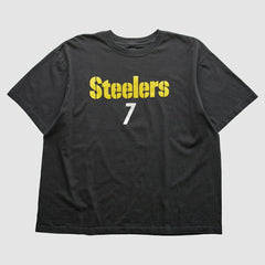 Pittsburgh Steelers Reebok 2000s T-Shirt - Black Vintage cheap