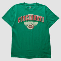 Cincinnati Reds 2000s T-Shirt Green Vintage