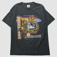 Pittsburgh Steelers 2006 T-Shirt - Black Vintage outlet