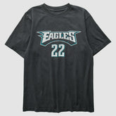 Philadelphia Eagles Reebok 2000s T-Shirt - Black Vintage on sale