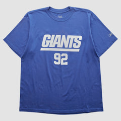 New York Giants Reebok 2000s T-Shirt - Blue Vintage outlet