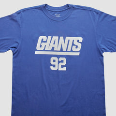 New York Giants Reebok 2000s T-Shirt - Blue Vintage outlet