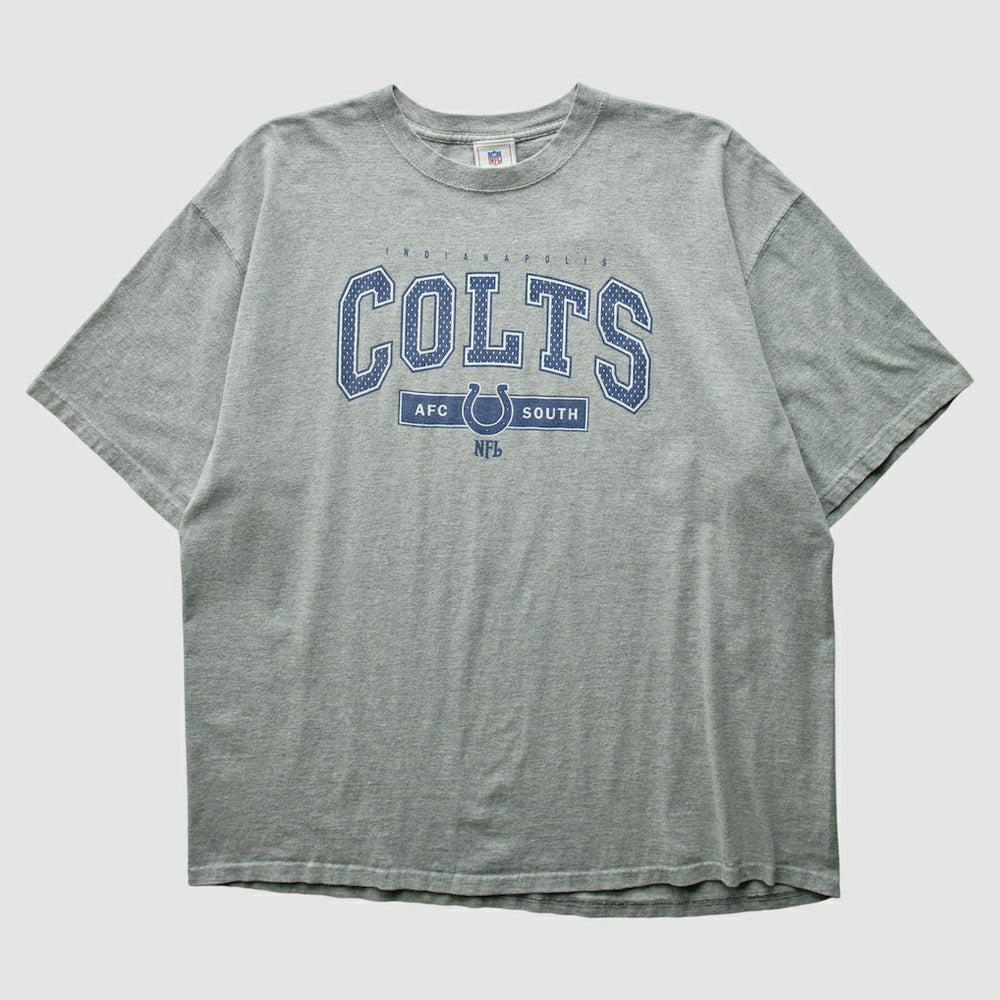 Indianapolis Colts NFL 2010s T-Shirt - Heather Gray Vintage on sale