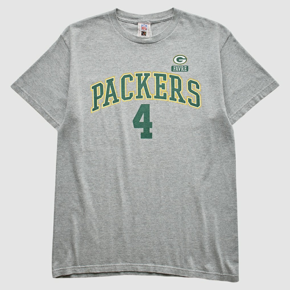 Green Bay Packers NFL 2000s T-Shirt - Heather Gray Vintage online