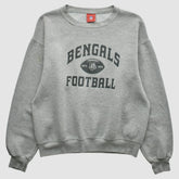 Cincinnati Bengals NFL 2000s Pullover Sweatshirt - Heather Gray Vintage for sale