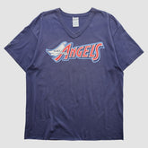 Los Angeles Angels Majestic 2000s T-Shirt Navy Vintage
