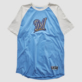 Milwaukee Brewers 2000s T-Shirt Light Blue Vintage