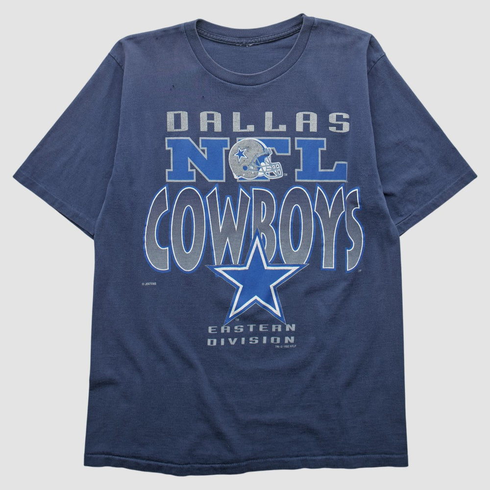 Dallas Cowboys 1992 T-Shirt - Navy Vintage on sale