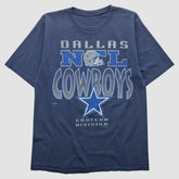Dallas Cowboys 1992 T-Shirt - Navy Vintage on sale