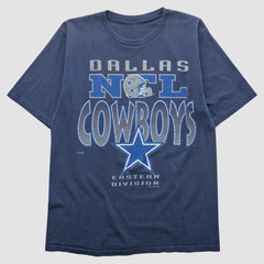 Dallas Cowboys 1992 T-Shirt - Navy Vintage on sale