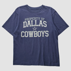 Dallas Cowboys 2000s T-Shirt - Navy Vintage cheap