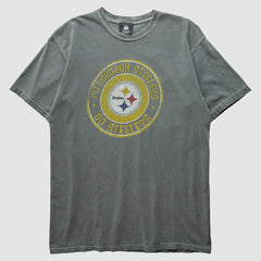 Pittsburgh Steelers NFL 2010s T-Shirt - Charcoal Vintage discount
