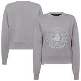 Anaheim Ducks Levelwear Women's Slate & Snow Sponge Tri-Blend Sweatshirt - Gray Sweatshirts