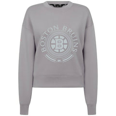 Boston Bruins Levelwear Women's Slate & Snow Sponge Tri-Blend Sweatshirt - Gray Sweatshirts