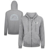 San Jose Sharks Levelwear Podium Chenille Logo Full-Zip Hoodie - Gray Hoodies