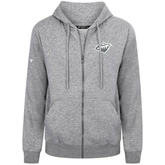 Minnesota Wild Levelwear Podium Banner Arch Full-Zip Hoodie - Gray Hoodies