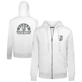 Vegas Golden Knights Levelwear Podium Banner Arch Full-Zip Hoodie - White Hoodies