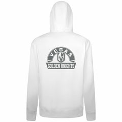 Vegas Golden Knights Levelwear Podium Banner Arch Full-Zip Hoodie - White Hoodies