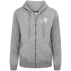 Buffalo Sabres Levelwear Podium Banner Arch Full-Zip Hoodie - Gray Hoodies