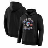 New York Rangers Fanatics Legacy Hoodie - Black Hoodies