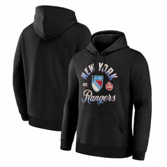 New York Rangers Fanatics Legacy Hoodie - Black Hoodies