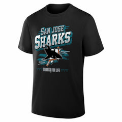San Jose Sharks Fanatics Legacy T-Shirt - Black T-shirts