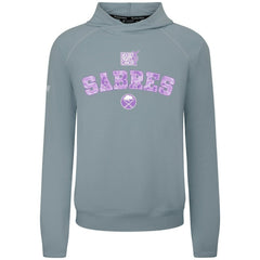 Buffalo Sabres Levelwear Hockey Fights Cancer Mandate Tri-Blend Hoodie - Gray Hoodies