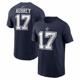 Brandon Aubrey Dallas Cowboys Name & Number T-Shirt - Navy for sale
