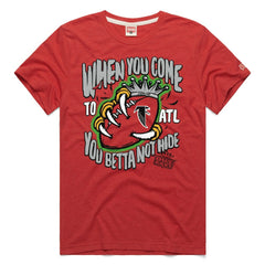 Atlanta Falcons x OutKast Homage Unisex You Betta Not Hide Tri-Blend T-Shirt - Red discount