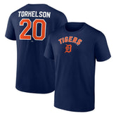Spencer Torkelson Detroit Tigers Winning Streak Name & Number T-Shirt Navy