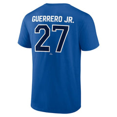 Vladimir Guerrero Jr. Toronto Blue Jays Winning Streak Name & Number T-Shirt Royal